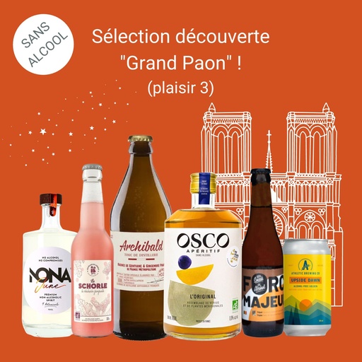 Sélection découverte "Grand Paon" (plaisir 3)