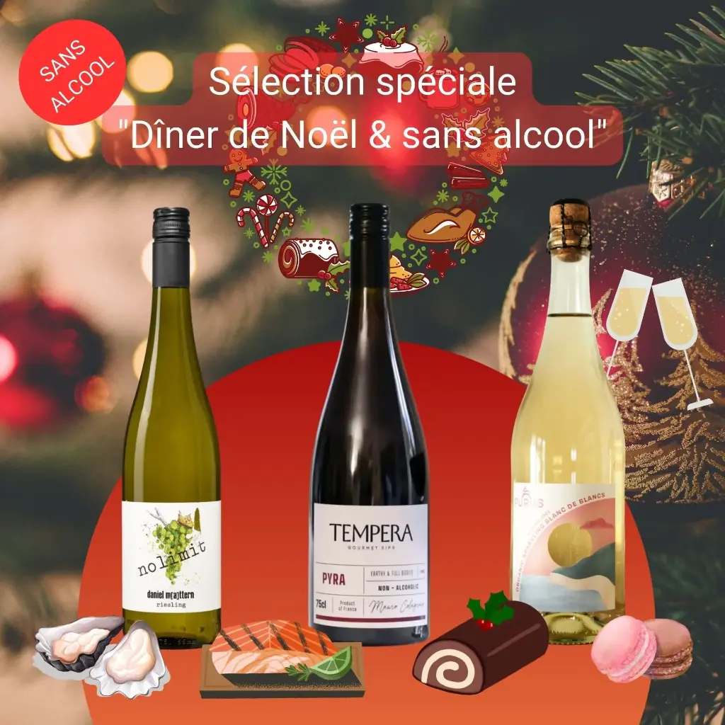 Sélection "Dîner de Noël & sans alcool !"