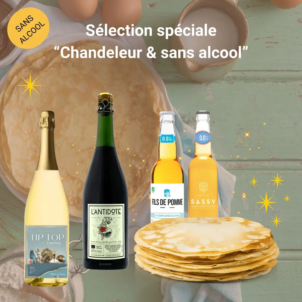 Sélection spéciale "Chandeleur sans alcool !