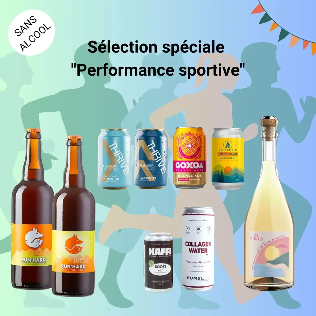 Sélection spéciale "Performance sportive" - Edition Marathon de Paris 2025 (sans alcool)
