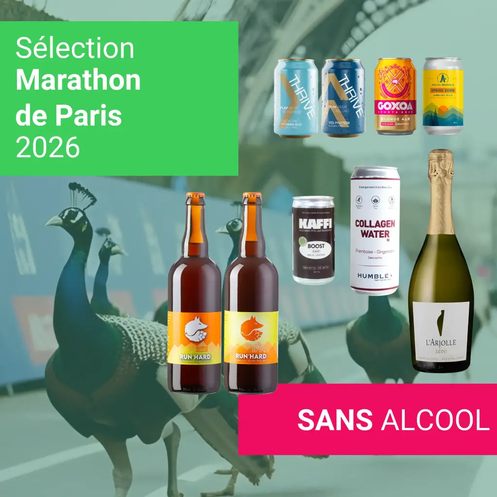 Sélection spéciale "Performance sportive" - Edition Marathon de Paris 2026 (sans alcool)