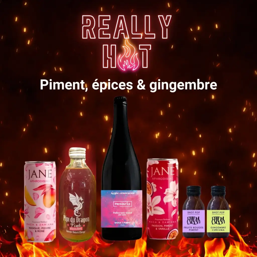 Sélection REALLY HOT ! Piment, épices &  gingembre !