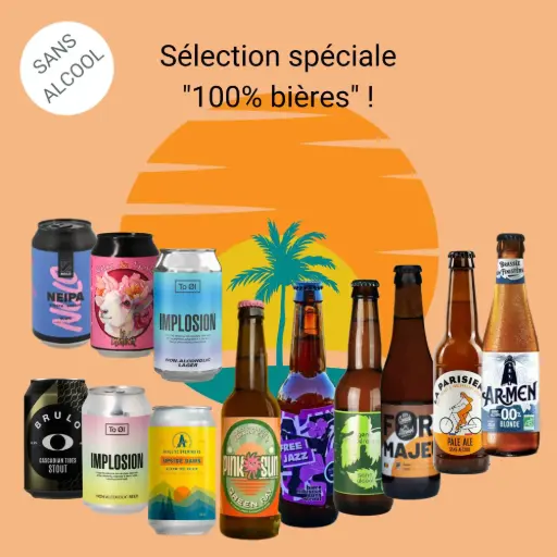 [COFFRET_Bieres] Sélection spéciale "100% BIERES sans alcool" !