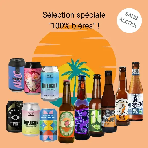 [COFFRET_Bieres] Sélection spéciale "100% BIERES sans alcool" !