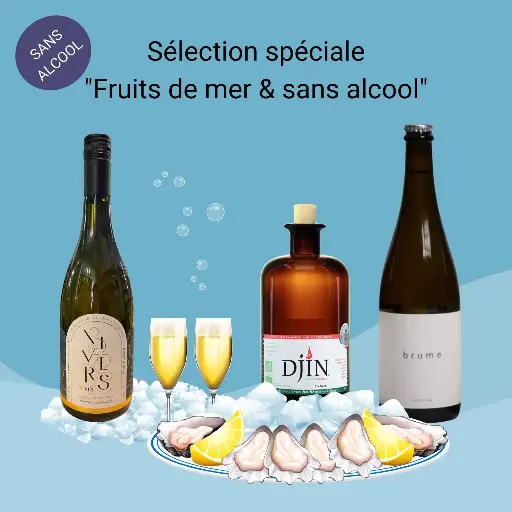 [Coffret_FruitsMer] Sélection "Fruits de mer & sans alcool !"