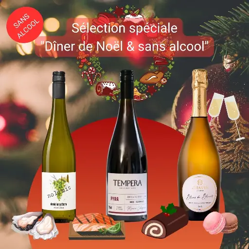 [COFFRET_DinerNoel] Sélection "Dîner de Noël & sans alcool !"