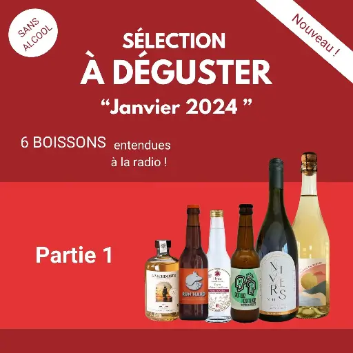 [Coffret_OnVaDegusterPartie1] Sélection spéciale - Emission "On va déguster" - sans alcool ! (partie 1)