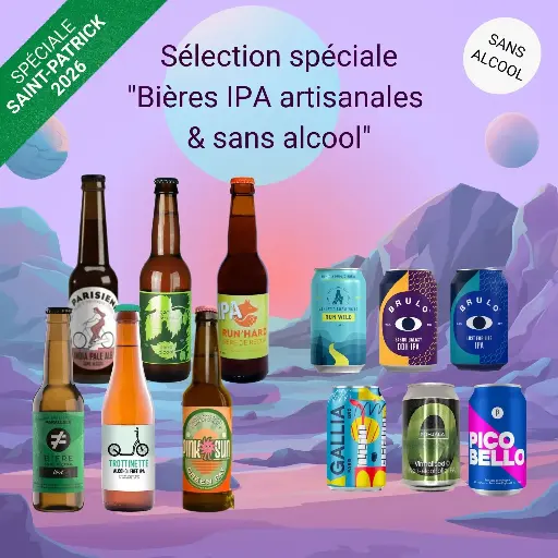 [SELECTIONS_BieresIPA] Sélection spéciale "Bières IPA artisanales & sans alcool"