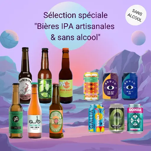 [SELECTIONS_BieresIPA] Sélection spéciale "Bières IPA artisanales & sans alcool"