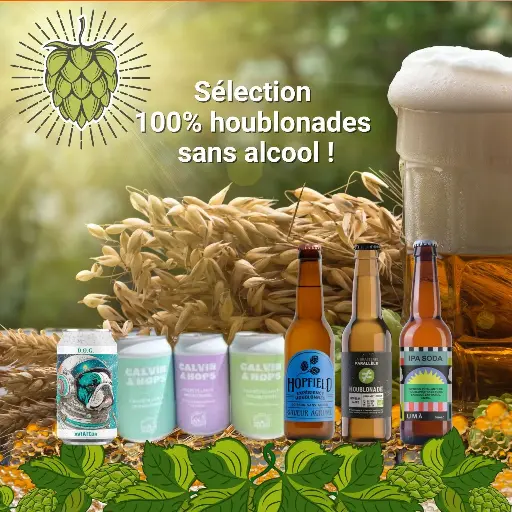 [SELECTION_Houblonade] Sélection 100% houblonades sans alcool !